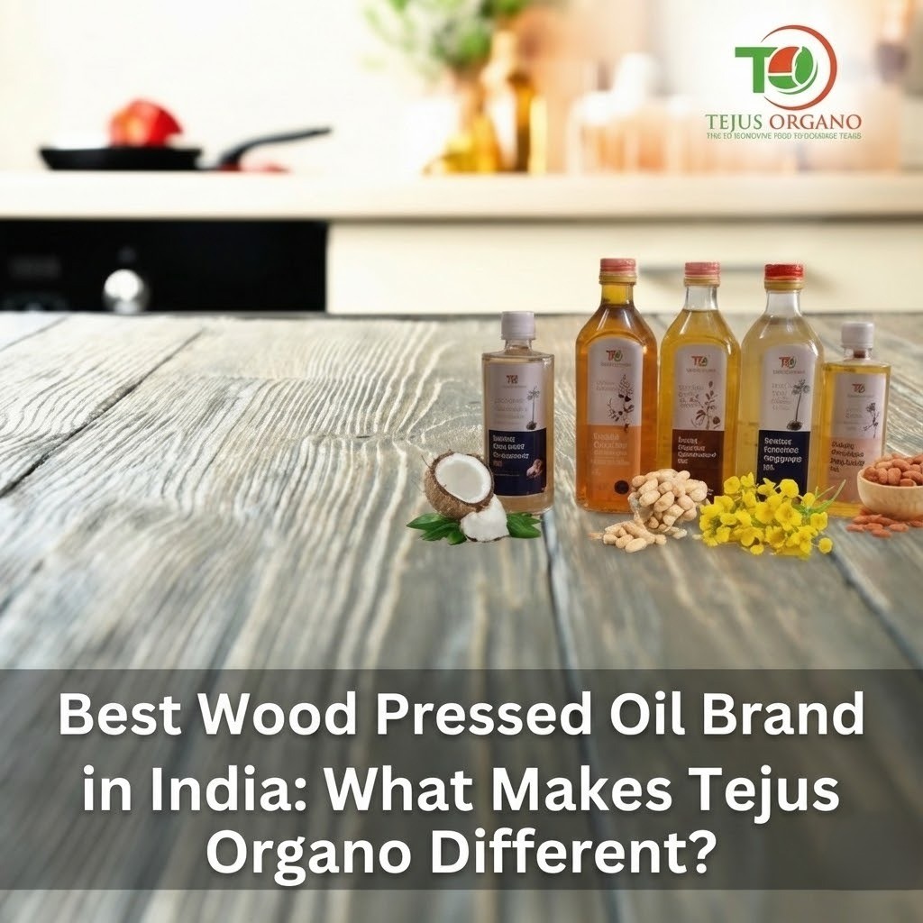 Best Wood Pressed Oil Brand in India: What Makes Tejus Organo Different?