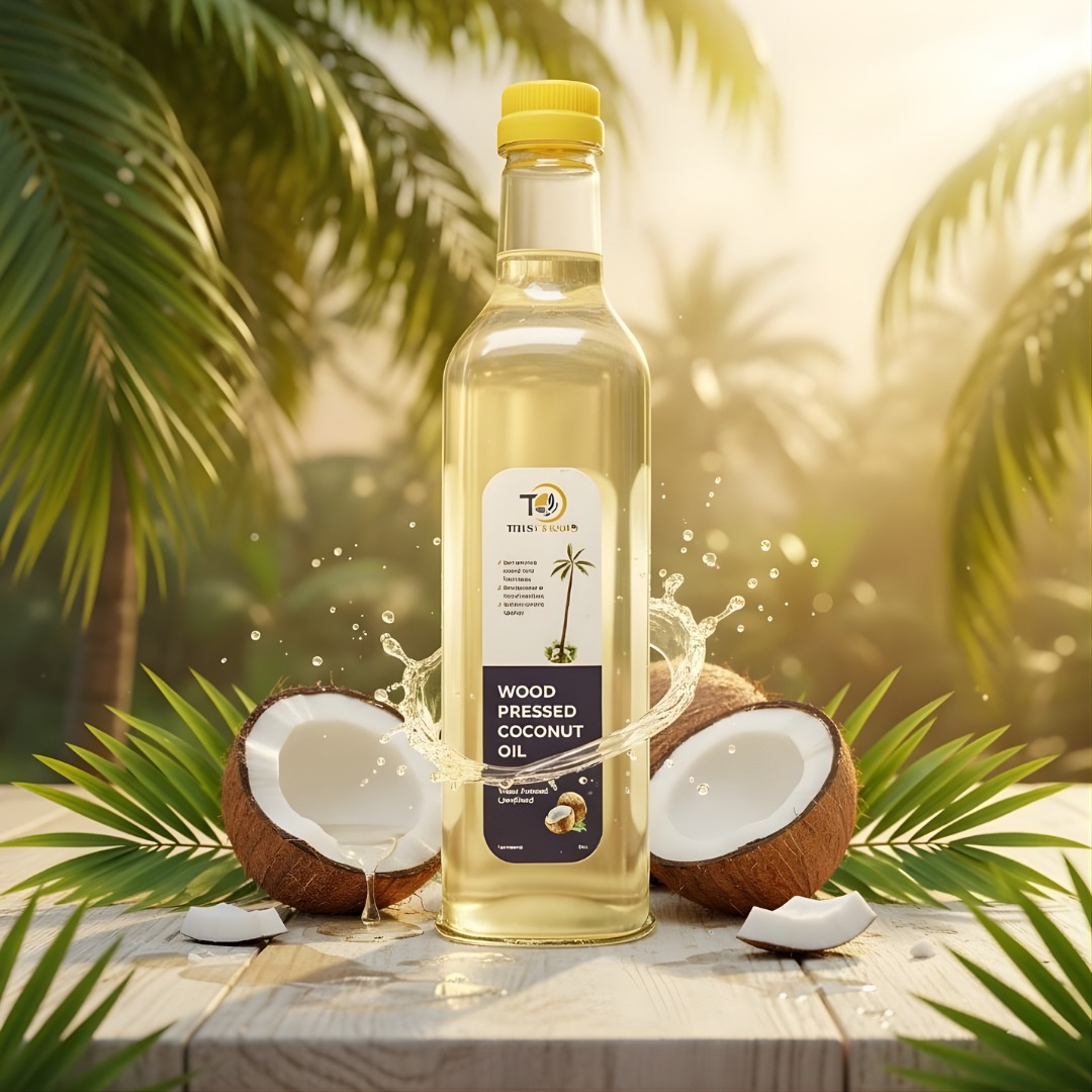 Wood Pressed Coconut Oil