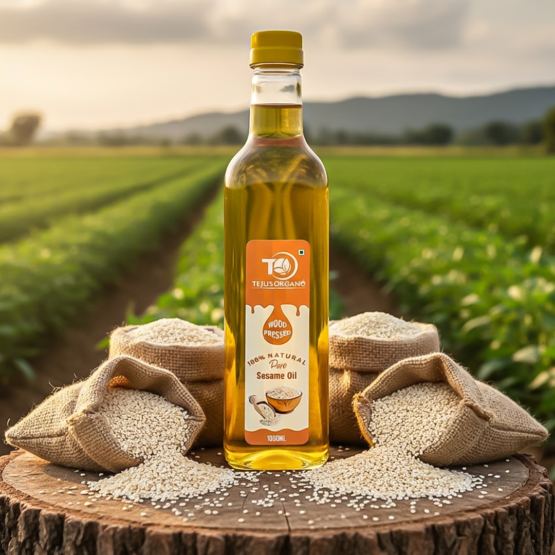 Wood Pressed Sesame Oil